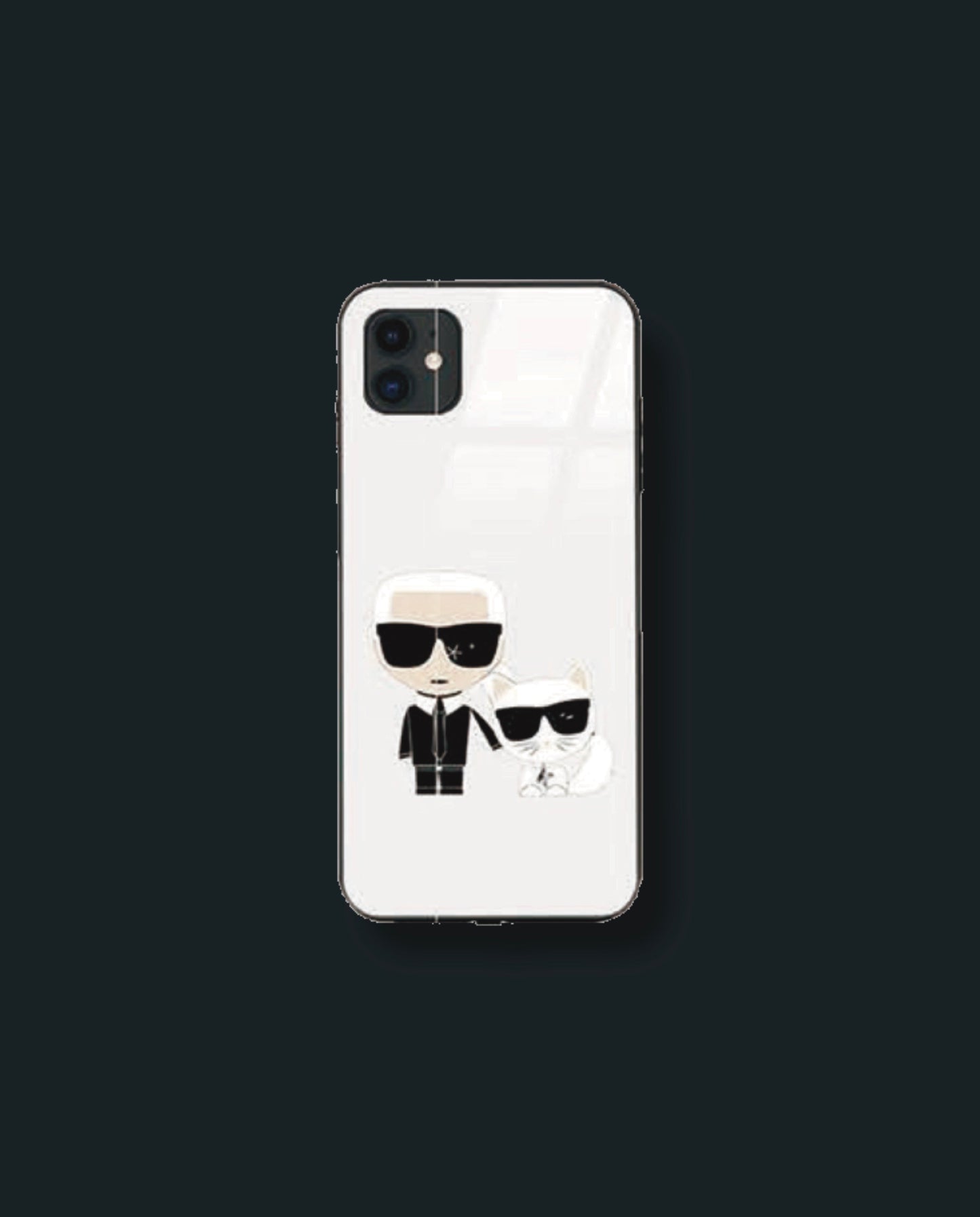 Coque de téléphone ICE-D "KARL & PET" Ref : 142