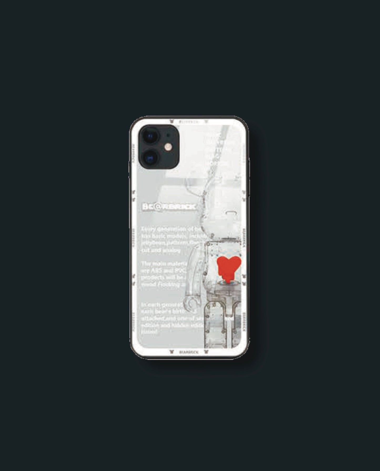 Coque de téléphone ICE-D "BEARBRICK 2" Ref : 155/156/157