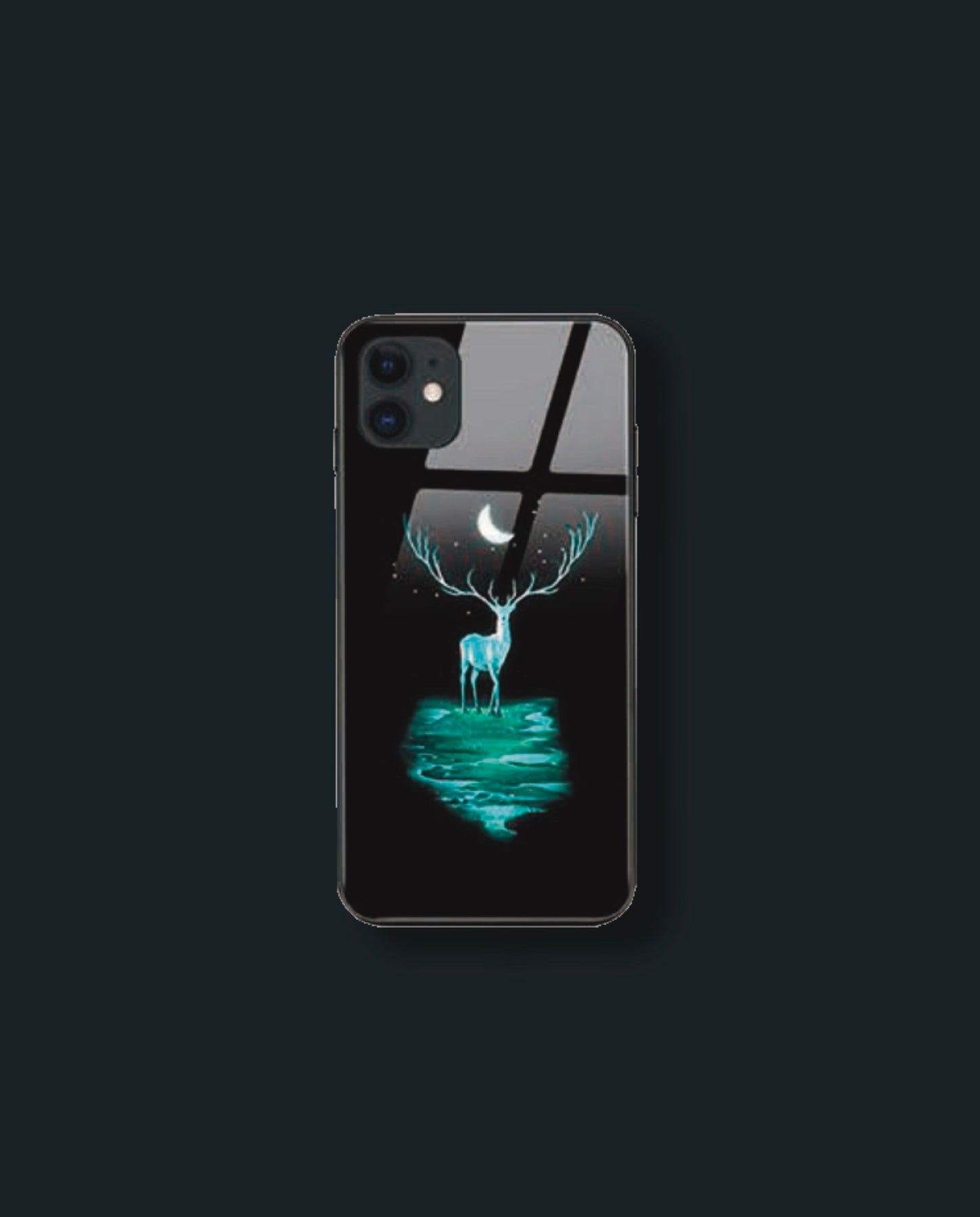 Coque de téléphone ICE-D "MOON CERF" Ref : 166