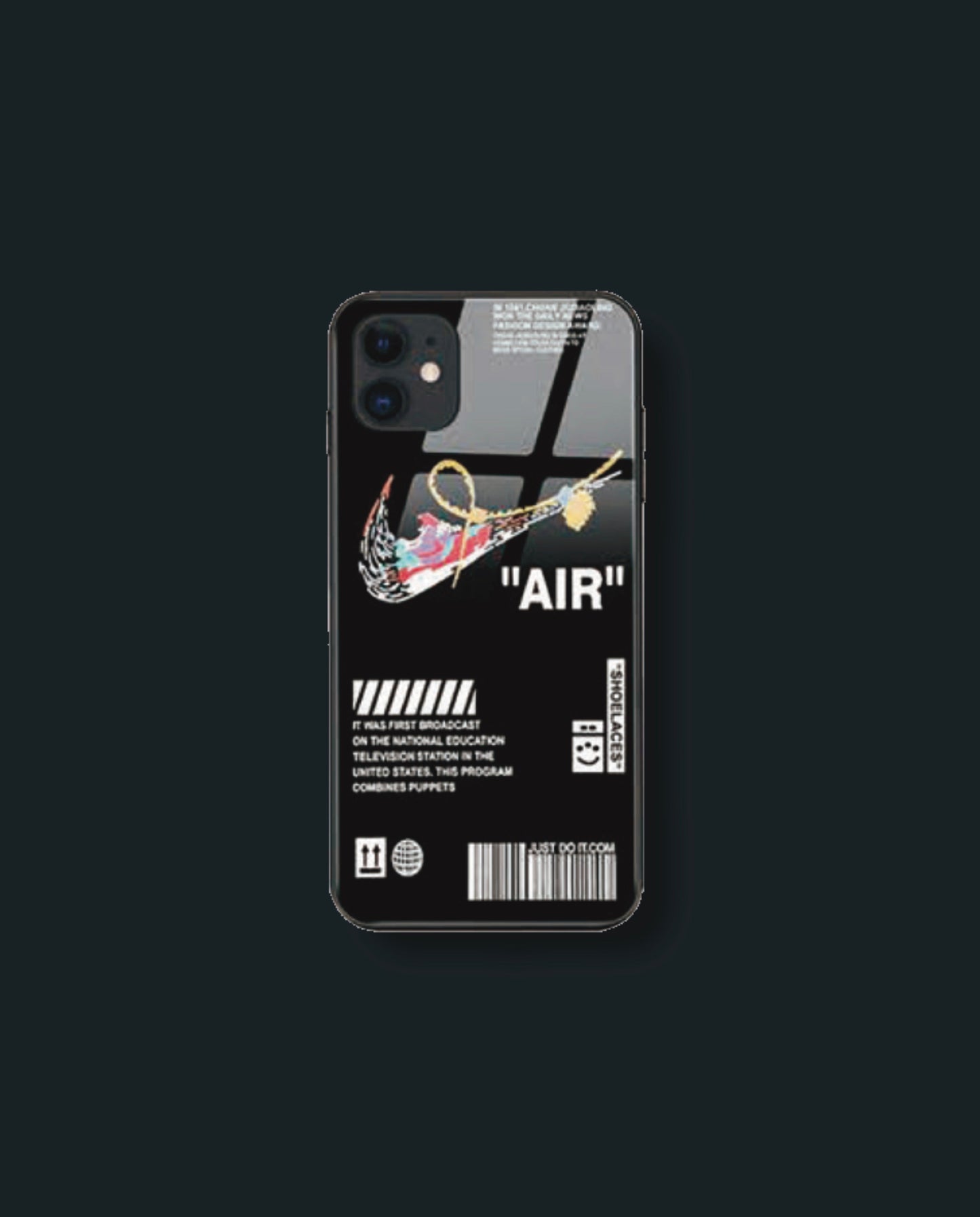 Coque de téléphone ICE-D "NIKE Off-White" Ref : 063