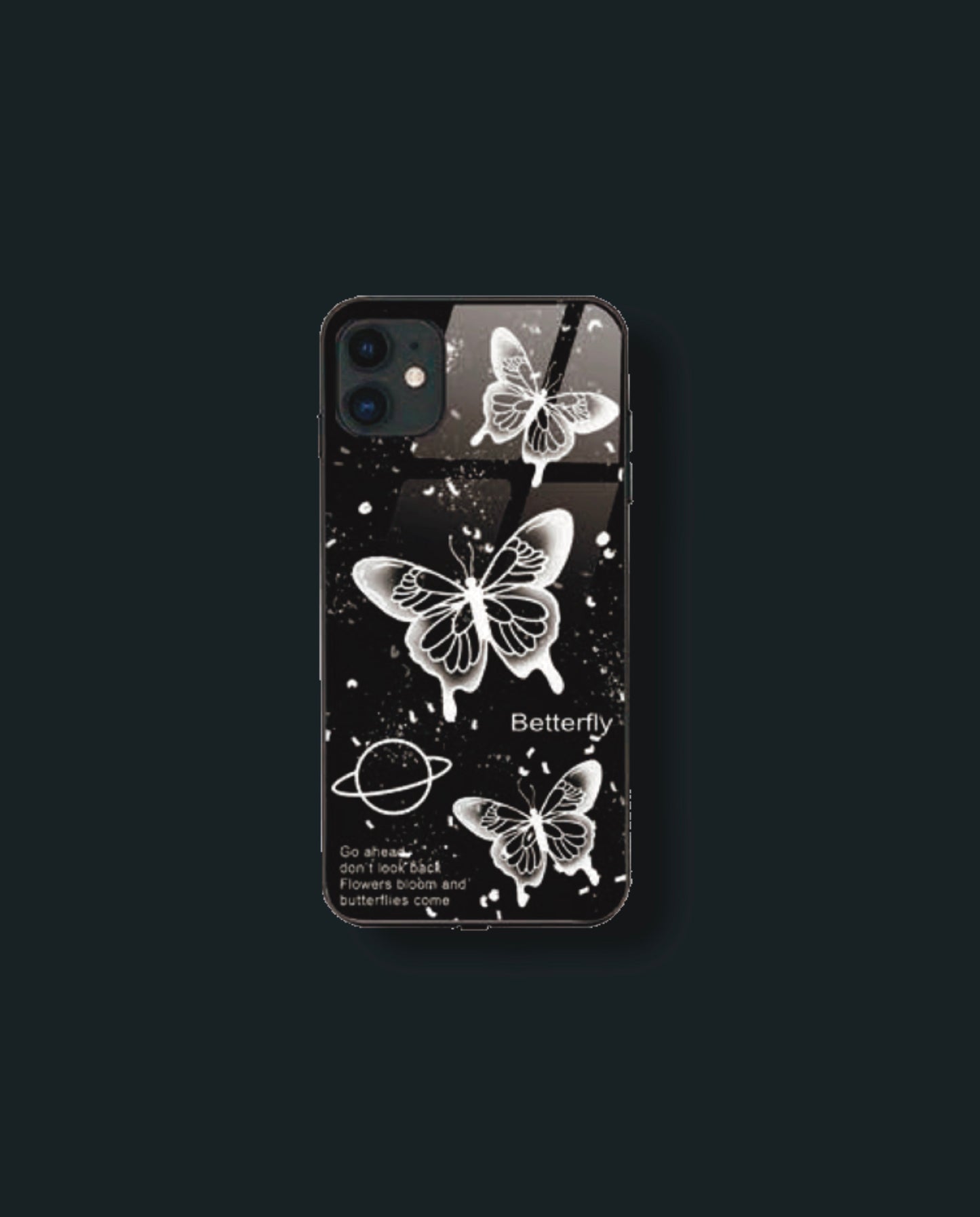 Coque de téléphone ICE-D "GALACTIC BUTTERFLY" Ref : 316/317