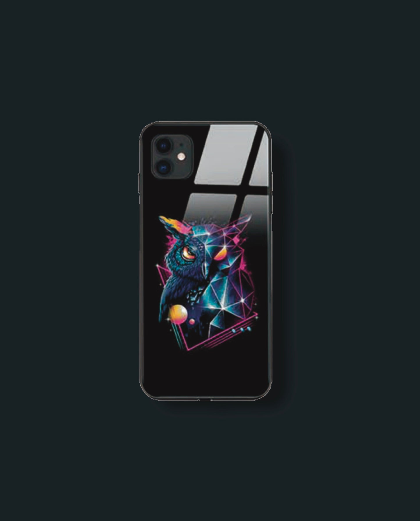 Coque de téléphone ICE-D "CYBER OWL" Ref : 381