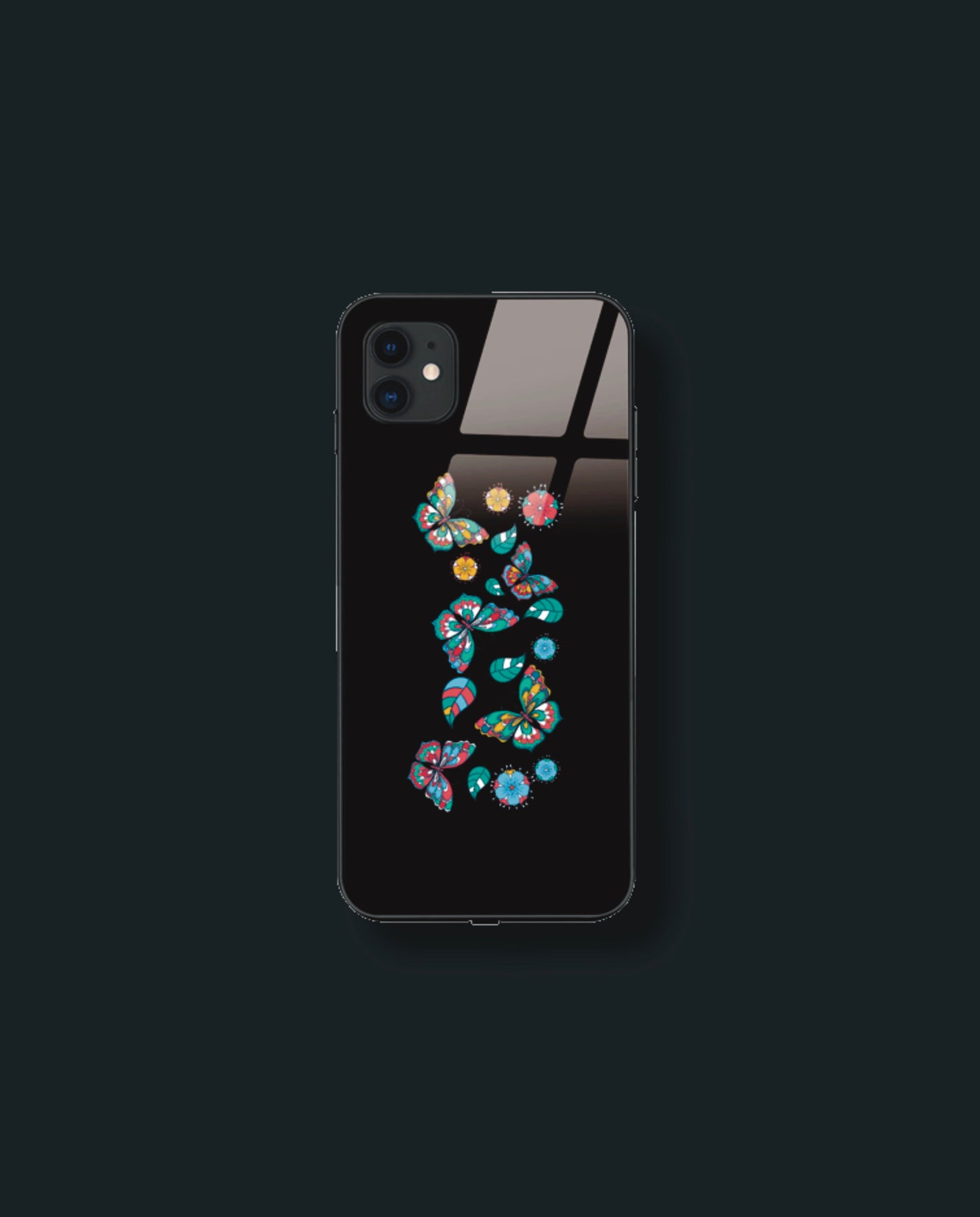 Coque de téléphone ICE-D "COLORFULL BUTTERFLY" Ref : 471