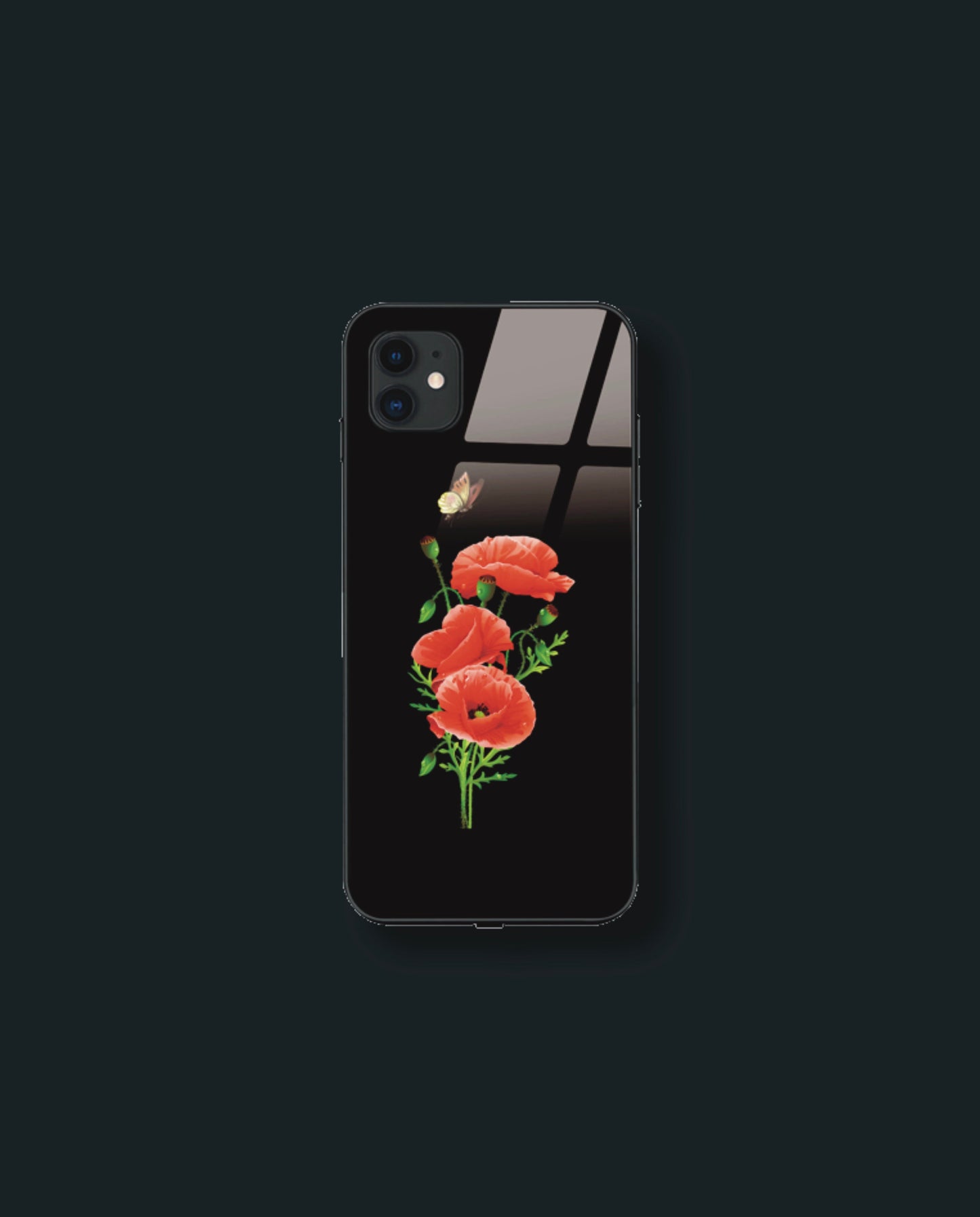 Coque de téléphone ICE-D "COQUELICOT" Ref : 472