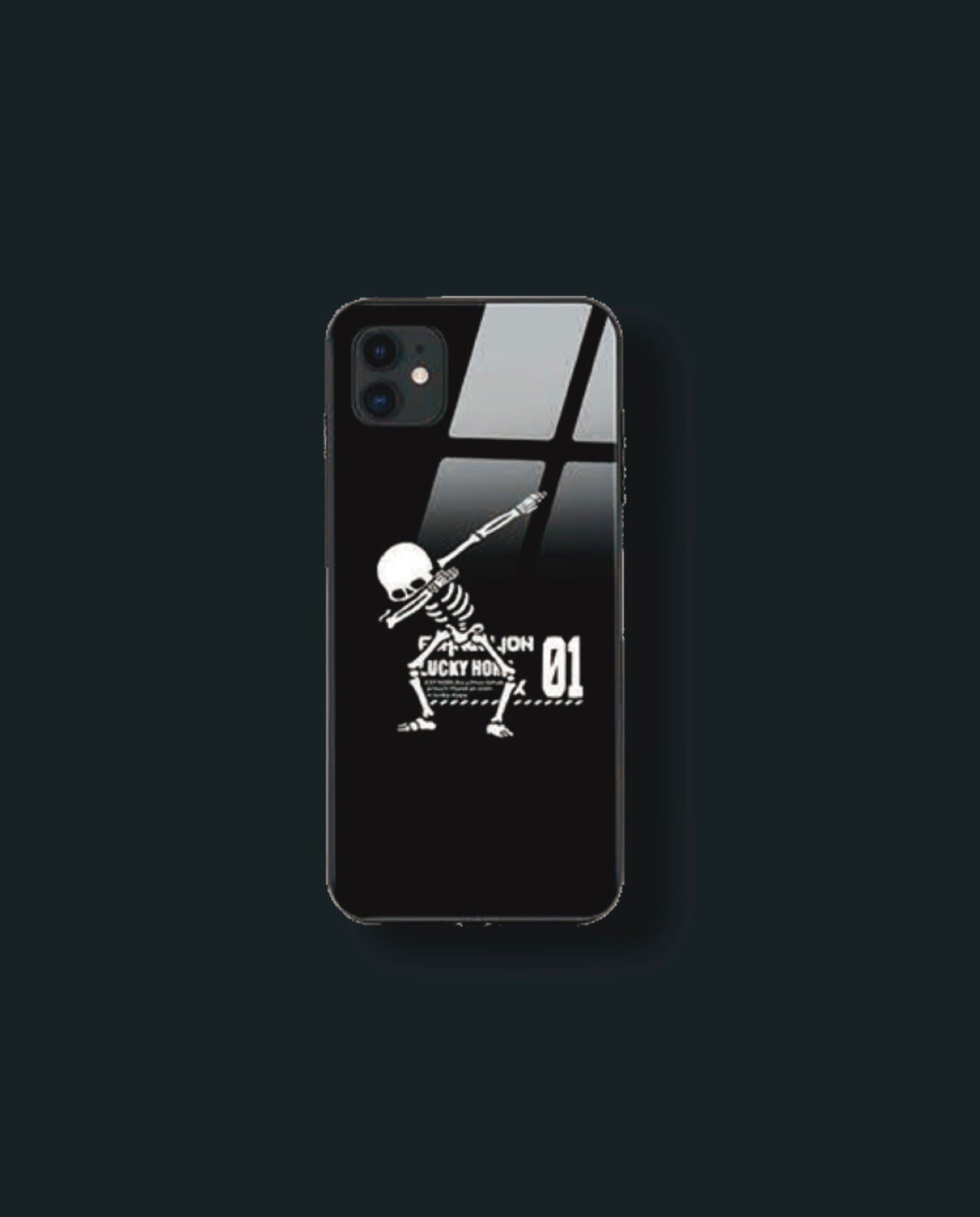Coque de téléphone ICE-D "DAB SKULL" Ref : 112