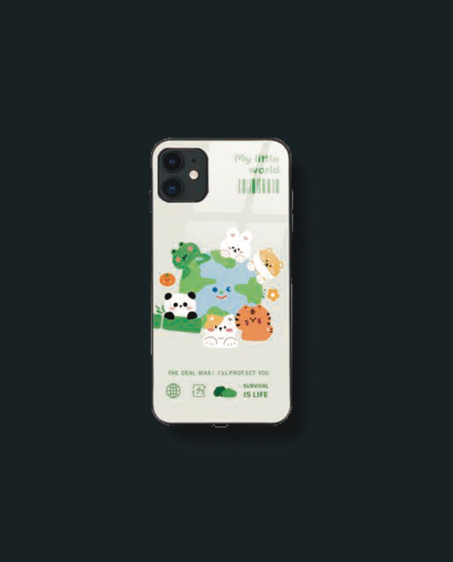 Coque de téléphone ICE-D "MY LIL WORLD" Ref : 284