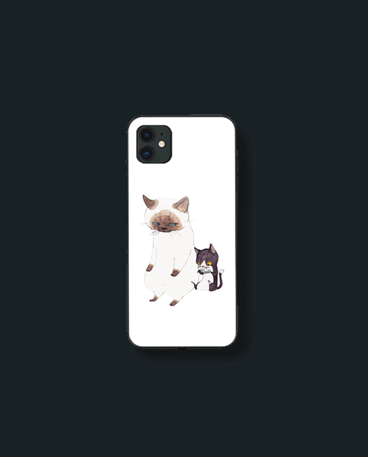 Coque de téléphone ICE-D "SAD CATS" 444