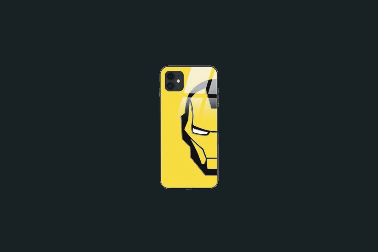 Coque de téléphone ICE-D "Yellow Iron Man" Ref : 134