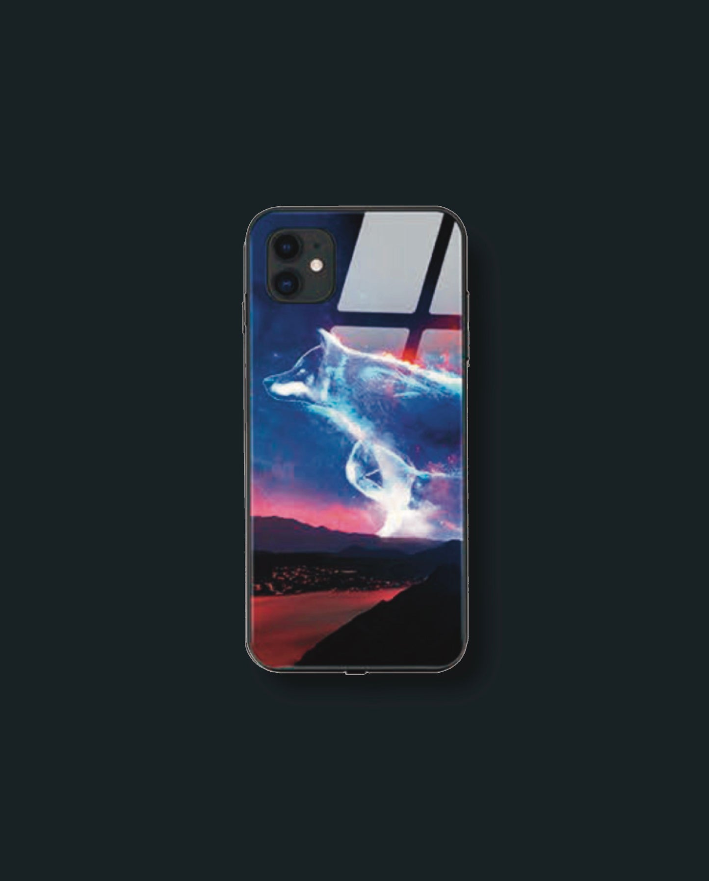 Coque de téléphone ICE-D "Galaxy Wolf" Ref : 284