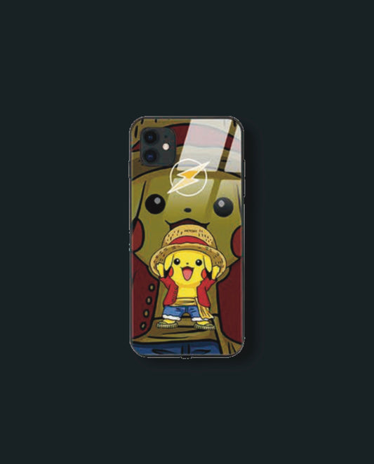 Coque de téléphone ICE-D "Pikashu x One Piece" Ref : 094