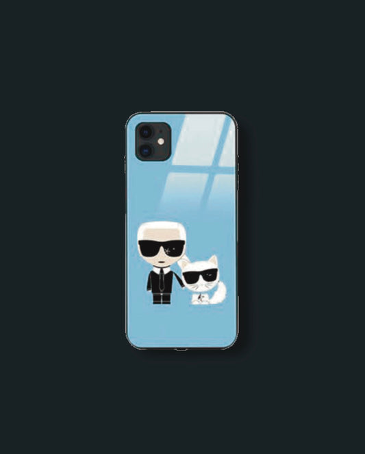 Coque de téléphone ICE-D "KARL & PET" Ref : 120
