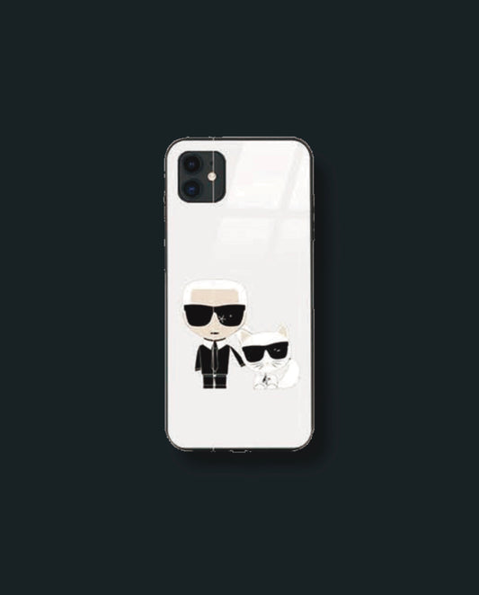 Coque de téléphone ICE-D "KARL & PET" Ref : 142