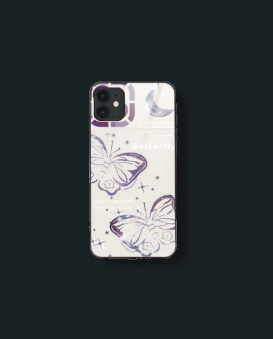 Coque de téléphone ICE-D "GALACTIC BUTTERFLY" Ref : 316/317