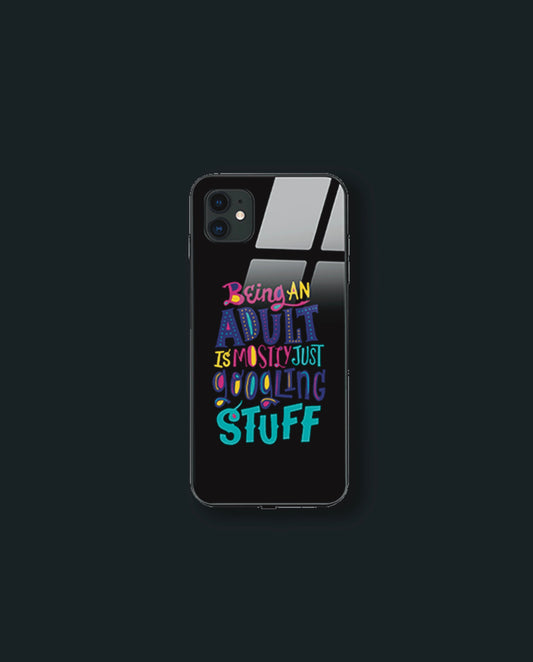 Coque de téléphone ICE-D "BEING AN ADULT" Ref : 419