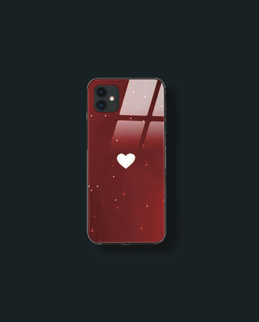 Coque de téléphone ICE-D "RED HEART" Ref : 114