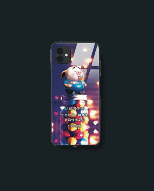 Coque de téléphone ICE-D "LIL PIG 5"    Ref : 257
