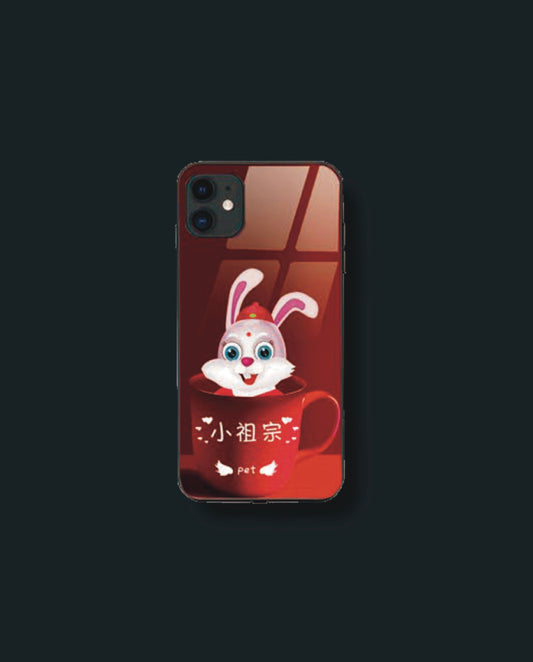 Coque de téléphone ICE-D "LIL RABBIT IN POT" Ref : 280