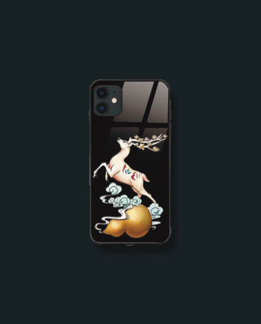 Coque de téléphone ICE-D "GENIUS CERF" Ref : 347