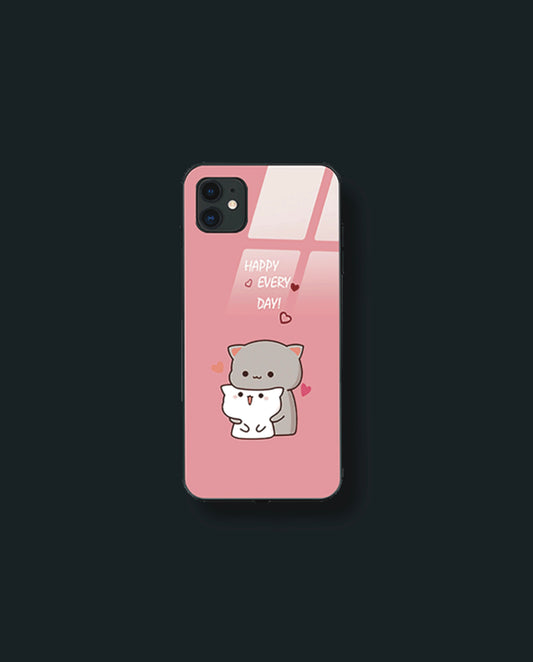 Coque de téléphone ICE-D "HAPPY EVERY DAY" Ref : 437