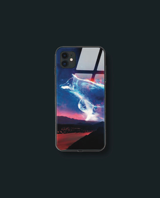Coque de téléphone ICE-D "Galaxy Wolf"  Ref : 284